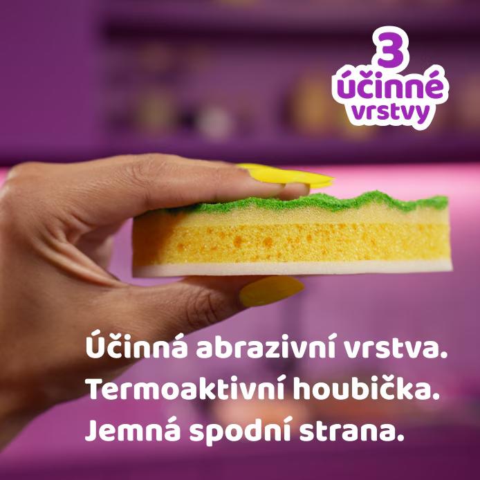 Vileda houbička PUNCH Lemon