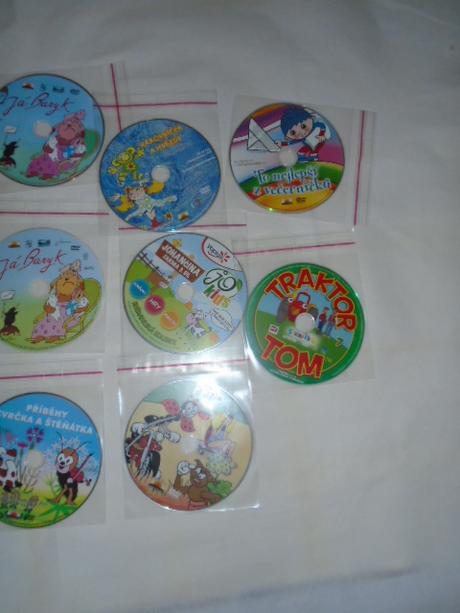 Dvd pohádky říkadla bolek a lolek traktor 14ks,