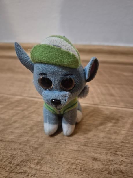Plyšák tlapková patrola rocky - ty, 10 cm, 