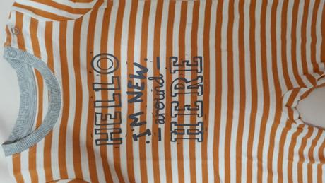 Letní bavlněný overal s krátkým rukávem, vel.74/80, george,74