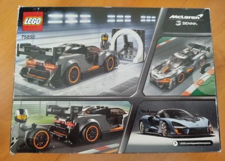 Lego - speed champions mclaren senna, 