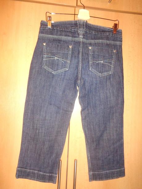 Luxusní 3/4 riflové kalhoty, next,l