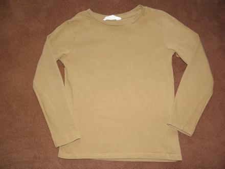 Chlapecké hnědé tričko zn. h&m vel.122/128, h&m,122