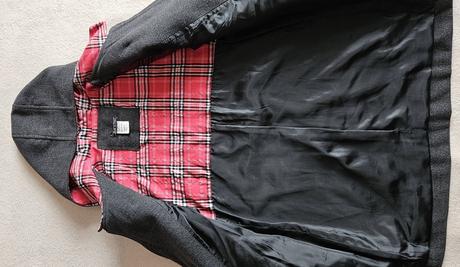 Dívčí kabát, kabátek, šedý, jako nový, vel.134/140, 134