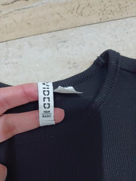 Dívčí triko, tričko, crop-top vel. 158/164, h&m,158