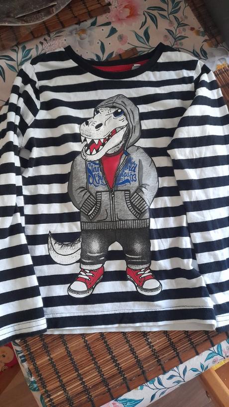 Tričko s dinosaurem 110, palomino,110