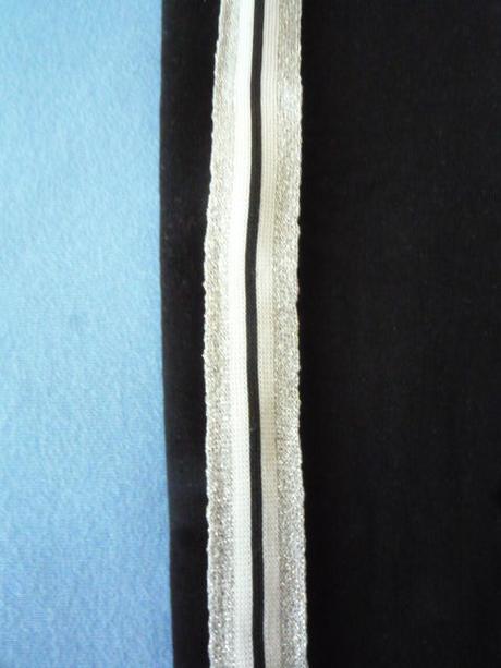 Zateplené legíny se stříbrným pruhem h&m vel. 152, h&m,152