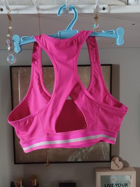 Neon sportovní podprsenka adidas 158/164, adidas,164