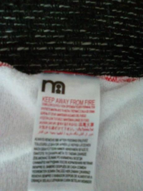 Slintáček zn.mothercare,vel.one size, 