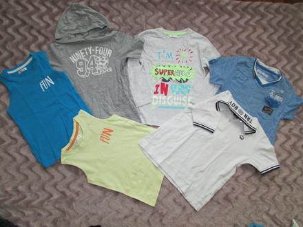 6x tričko, terranova,104