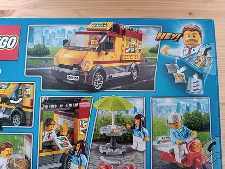 Lego city 60150 dodávka s pizzou, 