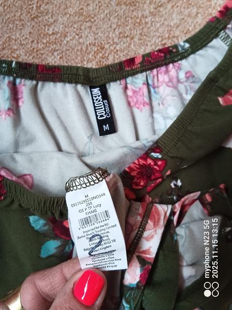 Tričko široké rukávy zn."colloseum casual" vel."m", m