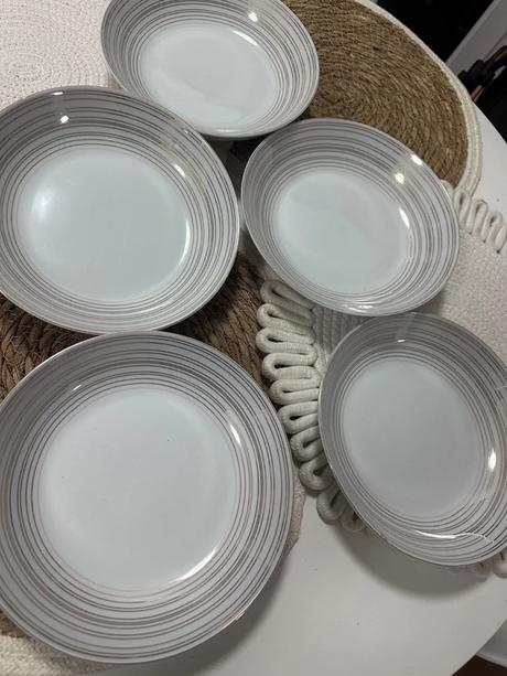 Porcelánové hluboké talíře, 