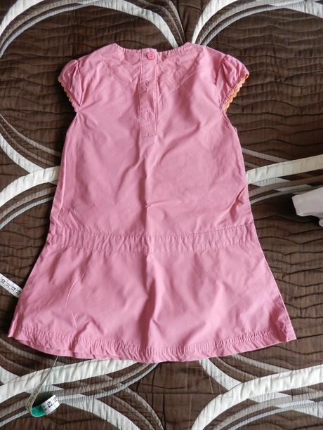 Šatičky šusťákové s kytičkama vel. 92 - 98, mini mode,92