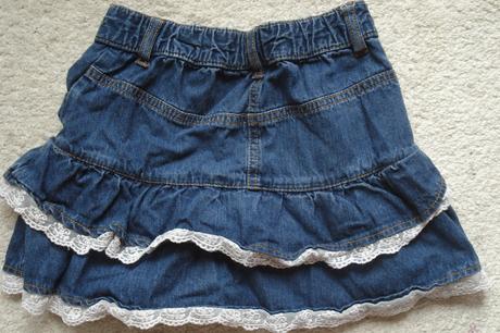 Riflová sukýnka, c&a,122