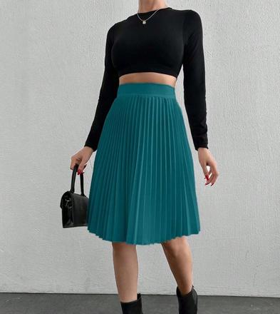 Plisovaná dámská sukně, l