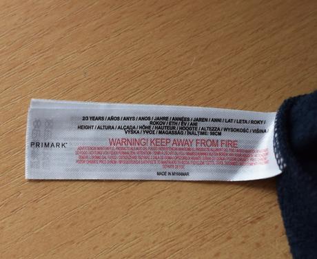 Mikina vel. 2 - 3 roky, primark,98