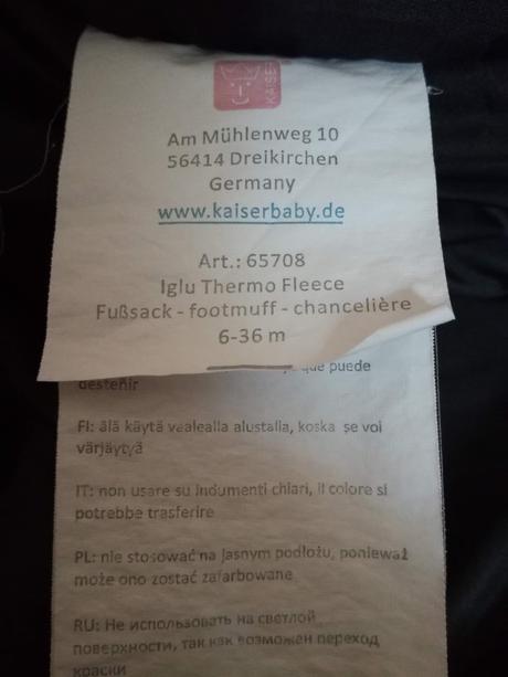 Zimni kusak kaiser, kaiser