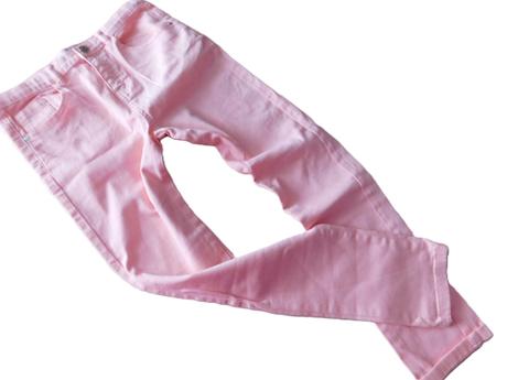 Dívčí elastické kalhoty-džíny, denim co,164