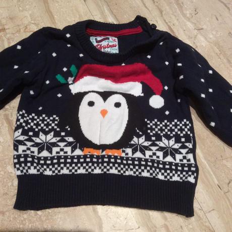 Teplý svetr s ptáčkem zn. yd, young dimension,80