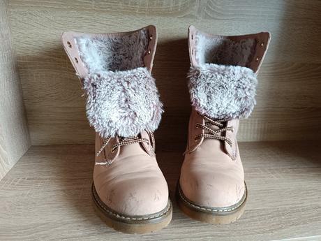 Zimní boty - farmářky vel.37, 37