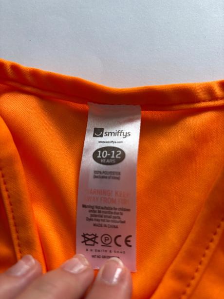 An8/ kostým šaty dýně - v.10/12 let,