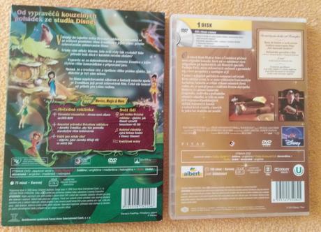 Dvd zvonilka 1 nebo ratatouille,