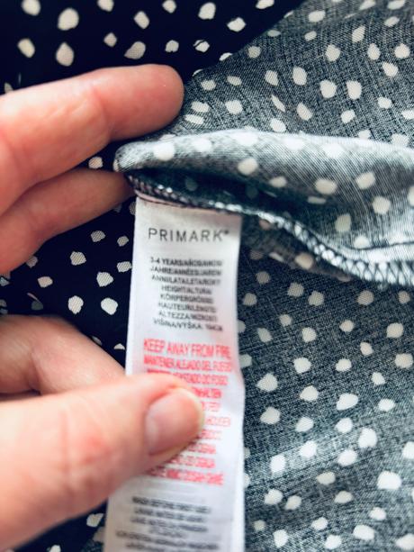 Tílko s puntiky - v. 3-4 roky, primark,104