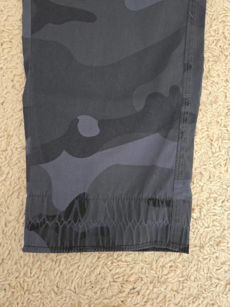 Pánské maskáčové cargo kalhoty, s