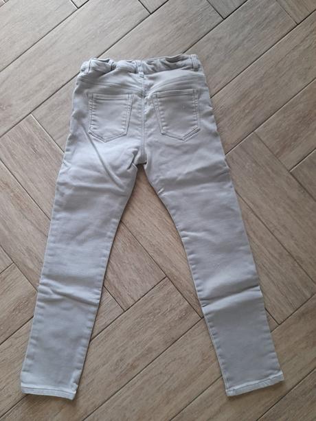Šedé rifle zn. hm, vel. 134, h&m,134