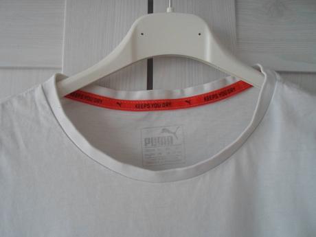 Bílé tričko triko krátký rukáv puma, puma,176