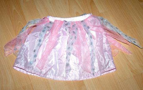 Karnevalová sukýnka růžová pro vílu,