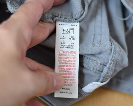 Manšestráky vel. 18 - 24 m, f&f,92