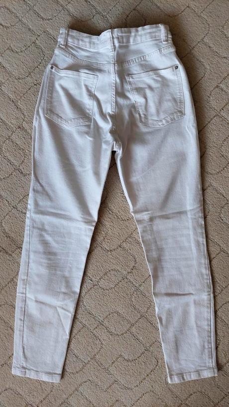 Bílé rifle sinsay, vel. s, sinsay,s