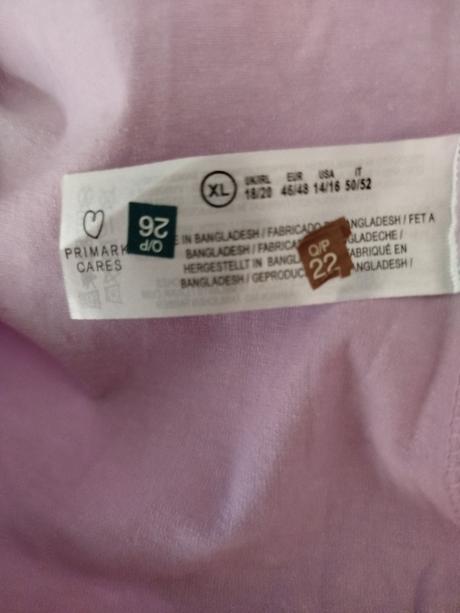 Body zn. primark vel.46, primark,xxxl