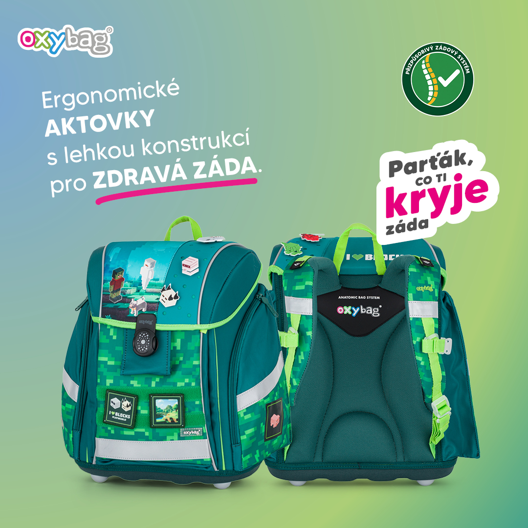 Školní aktovky, batohy a školní sety Oxybag Školní aktovky, batohy a školní sety Oxybag