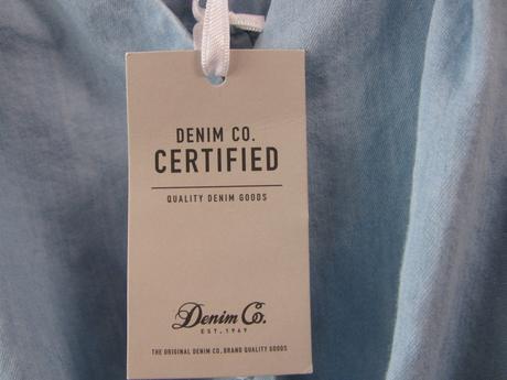Dívčí šaty z tenké letní džínoviny denim co, denim co,104