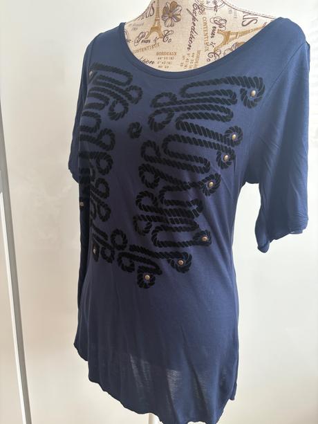 Mango bluza s modra, mango,s