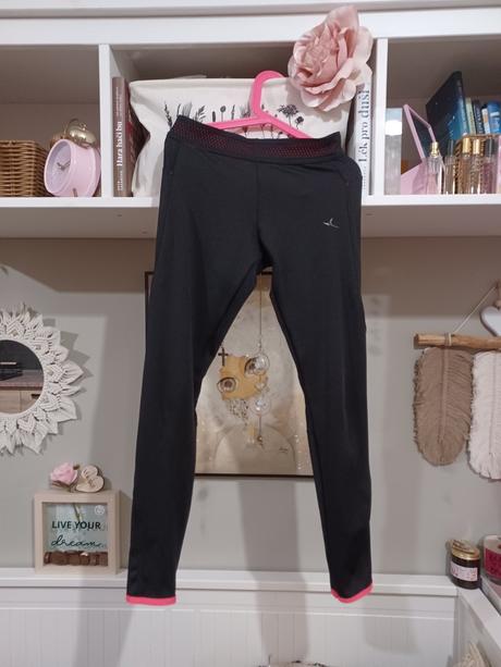 Sportovní legíny neon, decathlon,152