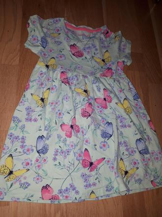 Motýlkové šaty vel. 98, bluezoo,98