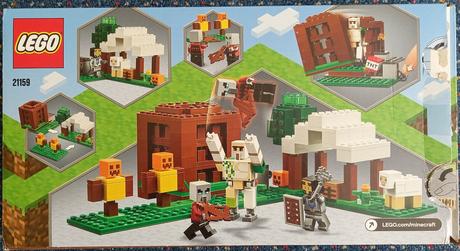 Lego minecraft 21159 - the pillager outpost.,