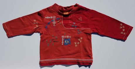 C228	dívčí / chlapecká bavlněná mikina vel. 80, 80