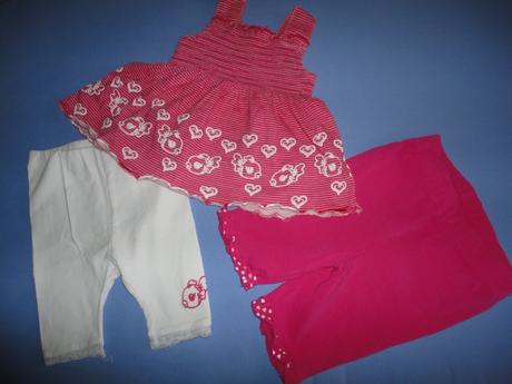 Krásný setík dopodopo, tunika, legíny, vel. 6-9 m., 68–80