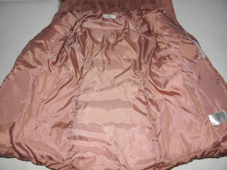 Dívčí delší zimní bunda / kabát zn. h&m vel.146, h&m,146