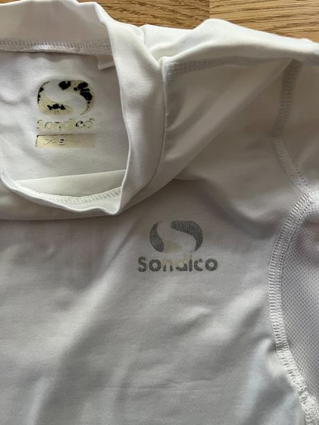 Funkční triko & tričko bílé sondico vel. 122/128, 122