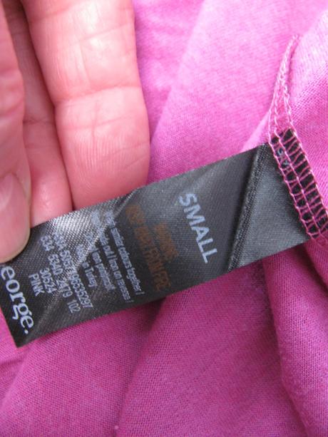 Dámské sytě růžové tričko s flitry, george,m