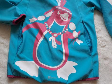 Softshellová bunda tučňák 7/8 let, 122