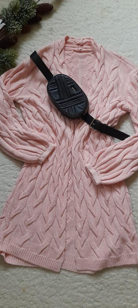 Dkny kožená ledvinka na pásku, dkny