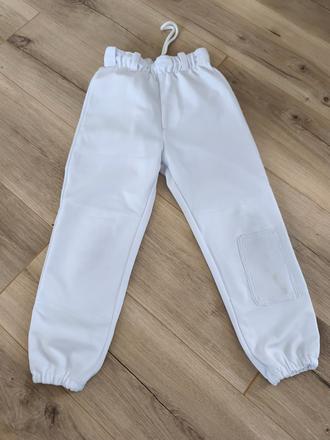 Baseballové kalhoty bílé, 134
