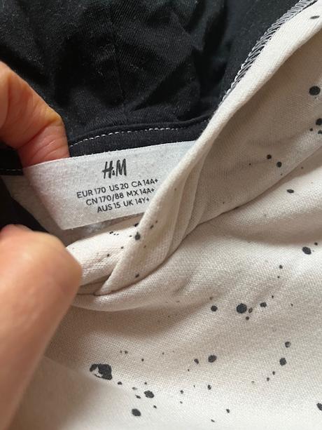 Mikina s kapucí, h&m,170